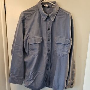 Mens Woolrich Light Blue Casual Shirt